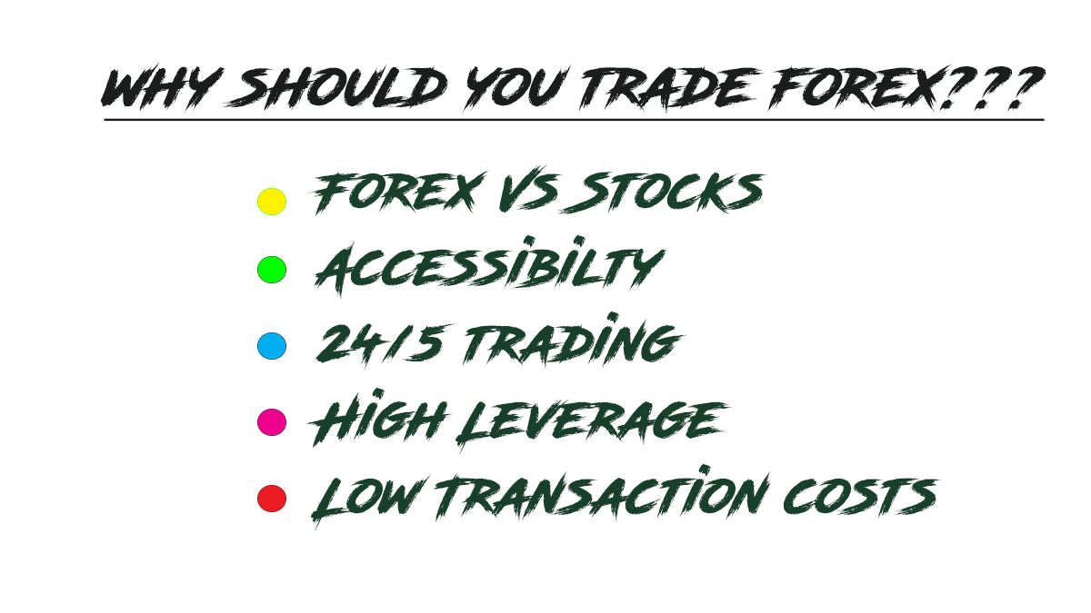 reasons to trade forex